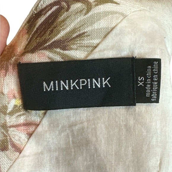 Minkpink floral print wide leg fully lined maxi jumpsuit - Picture 11 of 14